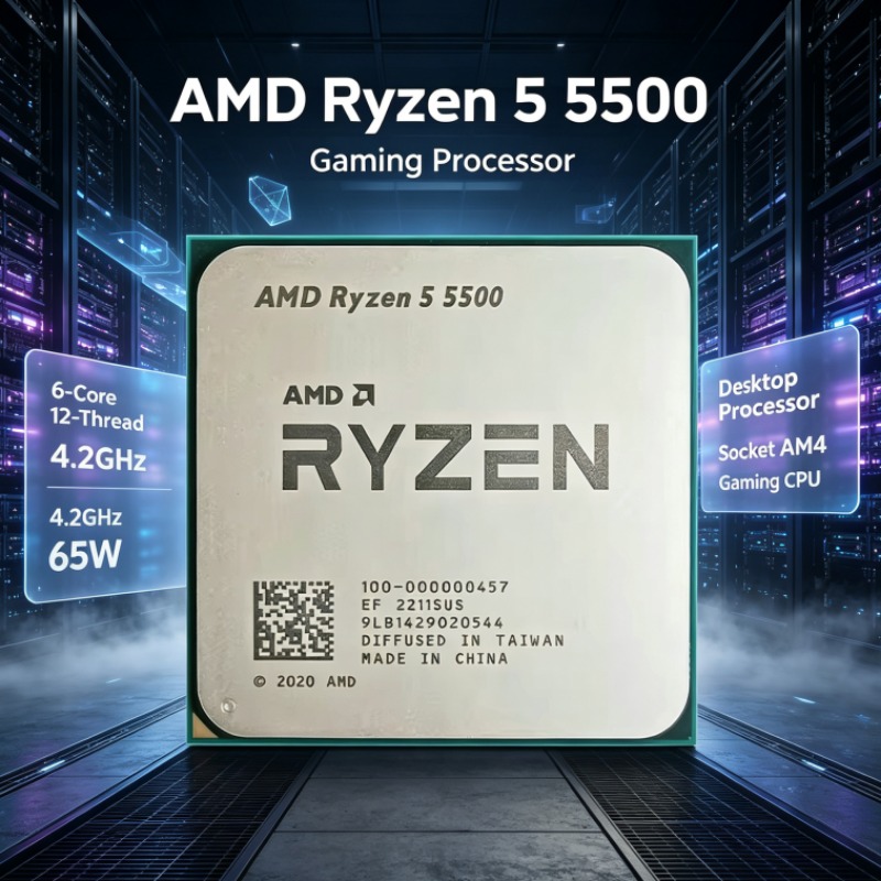 Amd Cpu Ryzen 5 - معالج AMD Ryzen 5 5500 AM4