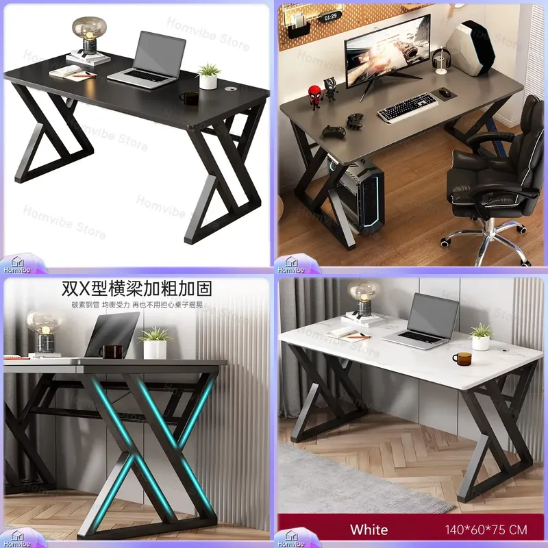 Esports Gaming Setup - مكتب كمبيوتر عصري بسيط للمنزل والمكتب