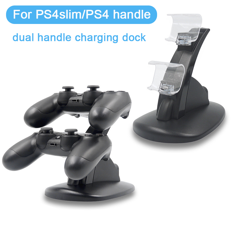 Esports Gaming Station - قاعدة شحن بمقبض مزدوج لـ PS4
