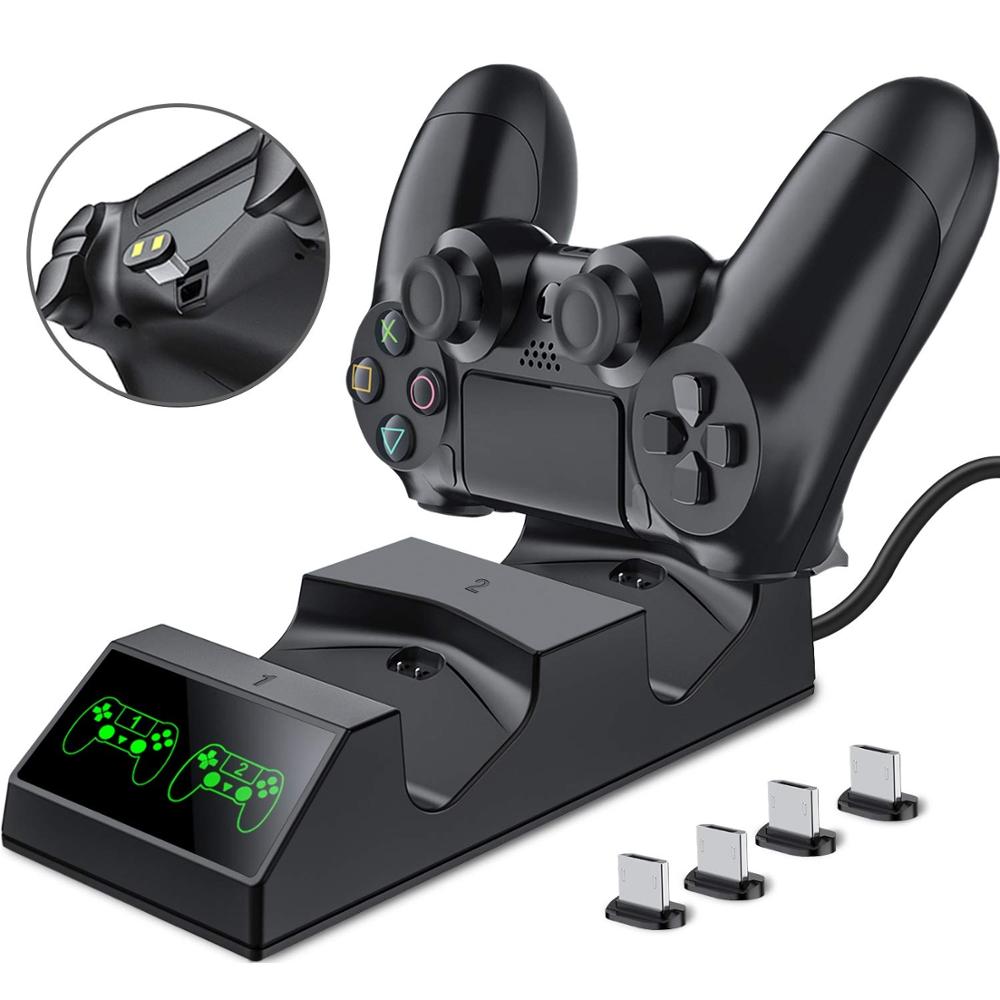 Esports Gaming Station - قاعدة شحن شاحن وحدة تحكم PS4