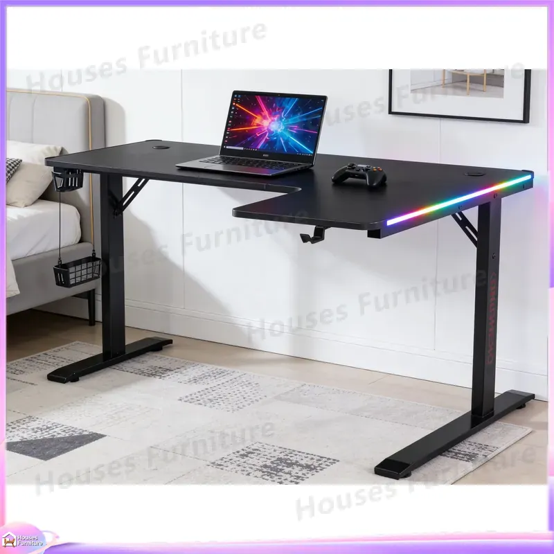 Esports Gaming Setup - طاولة ألعاب كبيرة 160 سم مع