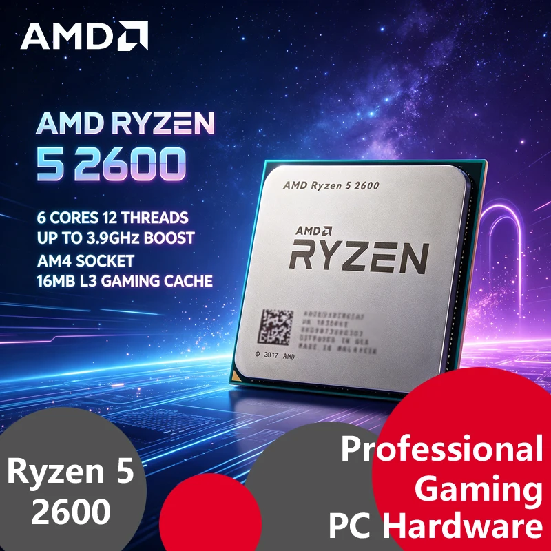 Amd Cpu Ryzen 5 - معالج AMD Ryzen 5 2600 (إصدار