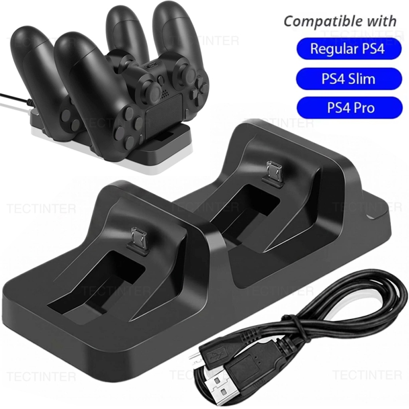 محطة شحن مزدوجة لوحدة تحكم PS4 - مراجعة Esports Gaming Station وسعره