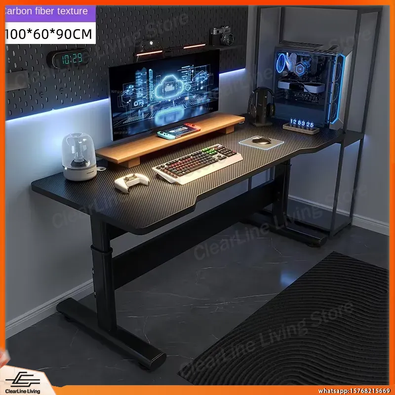 مكتب ألعاب كهربائي قابل لتعديل - مراجعة Esports Gaming Setup وسعره
