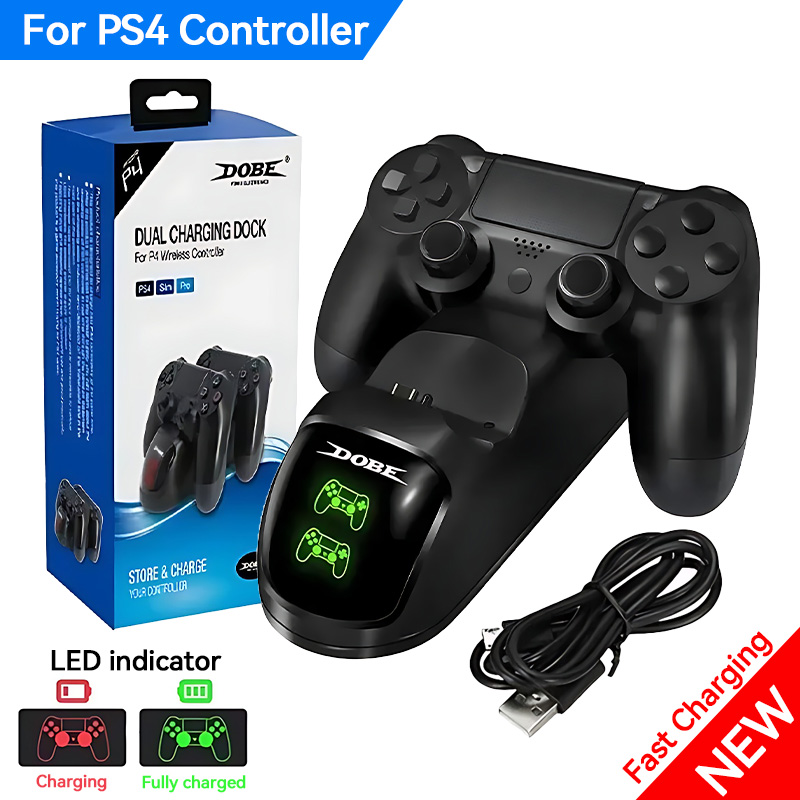 محطة شحن PS4 جديدة شاحن لاسلكي - مراجعة Esports Gaming Station وسعره