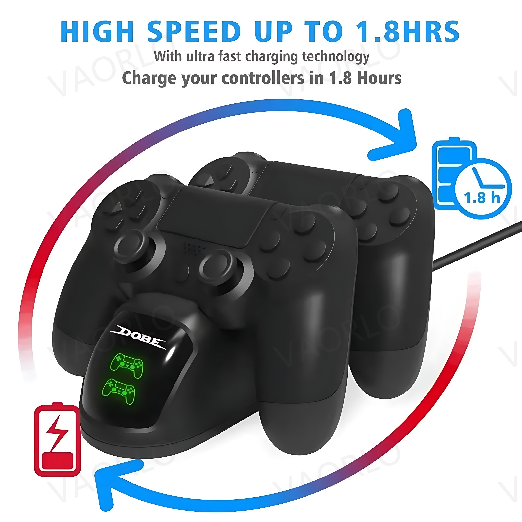محطة شحن PS4 جديدة شاحن لاسلكي - مراجعة Esports Gaming Station وسعره