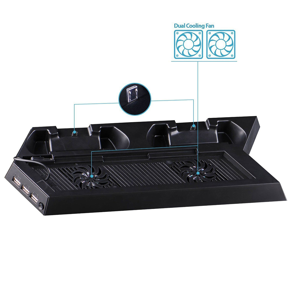 حامل مروحة تبريد عمودية ومحطة  - مراجعة Esports Gaming Station وسعره