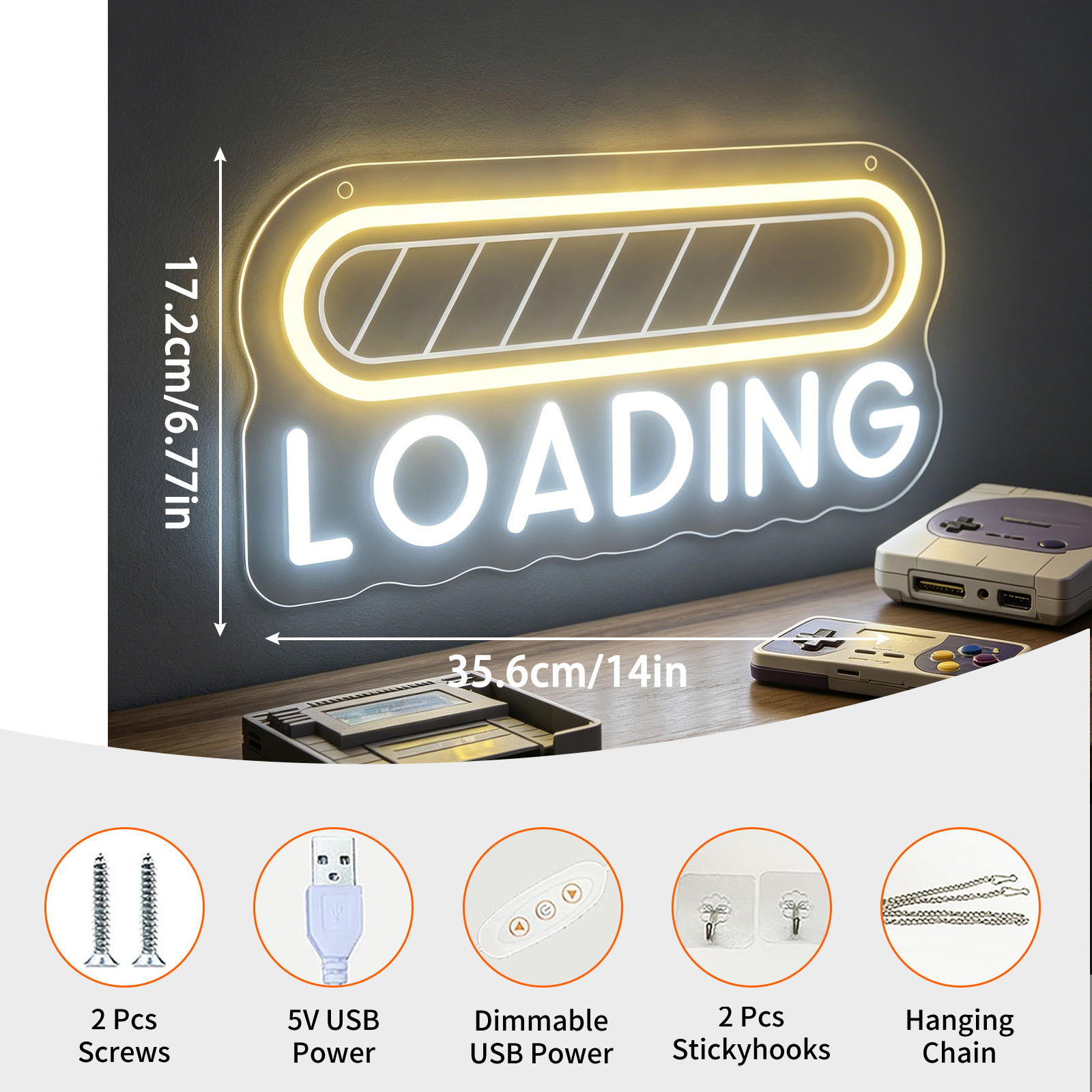 لافتة نيون LED قابلة للتعتيم ب - مراجعة Esports Gaming Setup وسعره