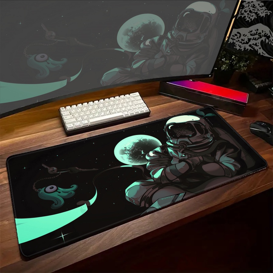 لوحة ماوس كبيرة بتصميم رائد فض - مراجعة Esports Gaming Setup وسعره
