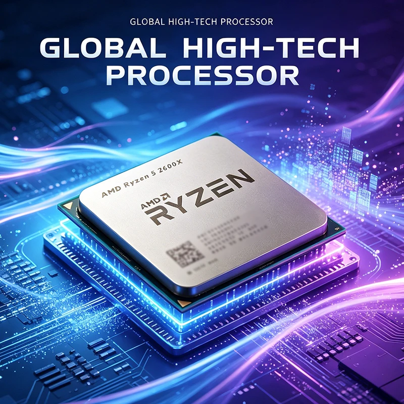 معالج AMD Ryzen 5 2600X AM4 لل - مراجعة Amd Cpu Ryzen 5 وسعره