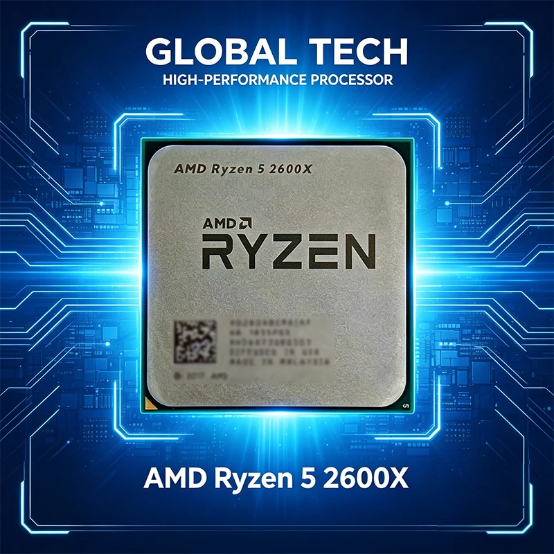 معالج AMD Ryzen 5 2600X AM4 لل - مراجعة Amd Cpu Ryzen 5 وسعره