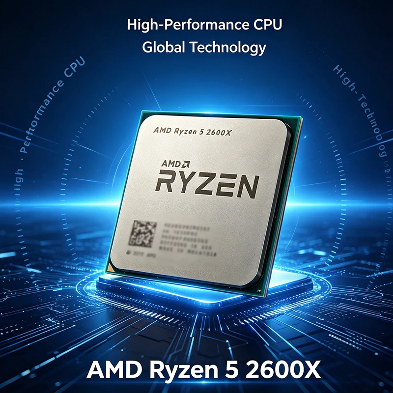 معالج AMD Ryzen 5 2600X AM4 لل - مراجعة Amd Cpu Ryzen 5 وسعره