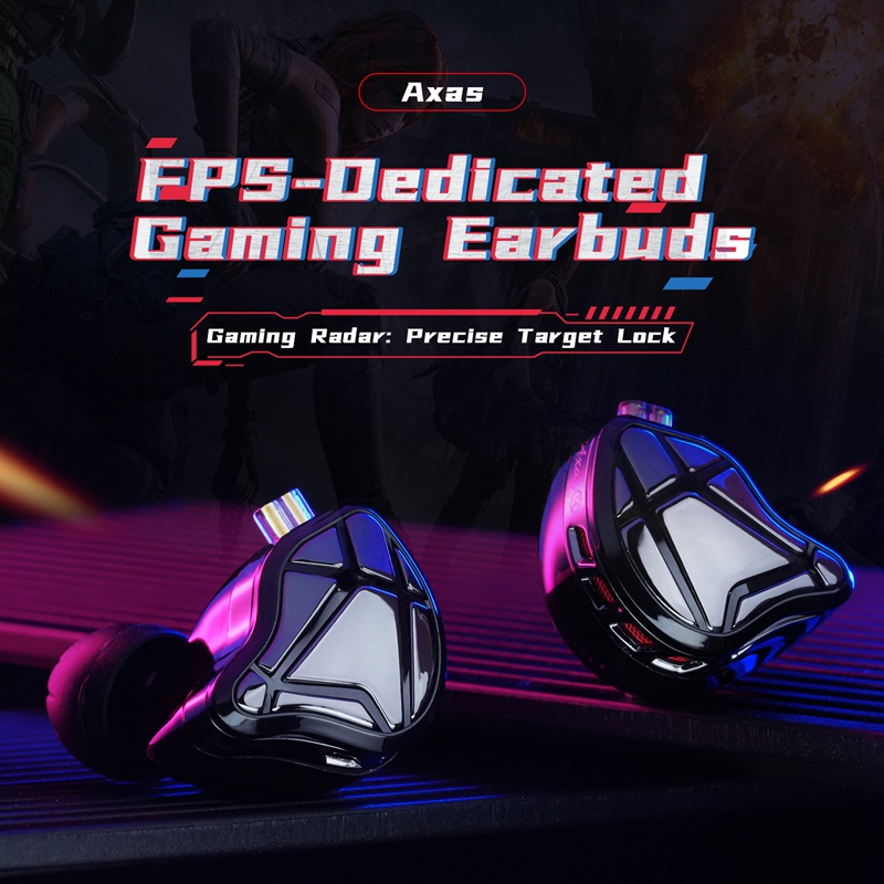    سماعات أذن KZ Axas FPS للأ - مراجعة Esports Gaming Setup وسعره